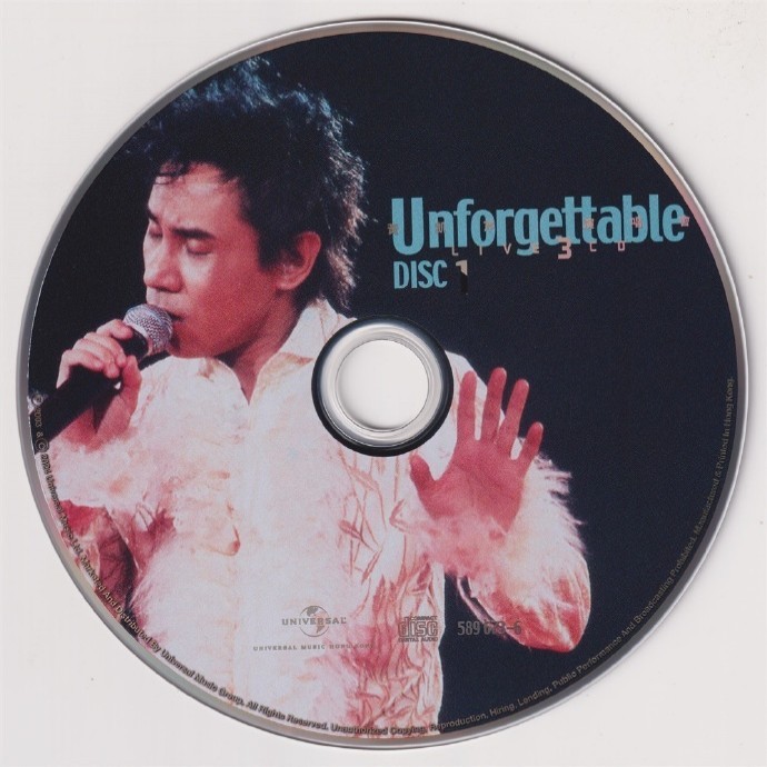 黄凯芹.2003-《Unforgettable演唱会3CD》2024环球红馆40复刻系列[WAV+CUE]