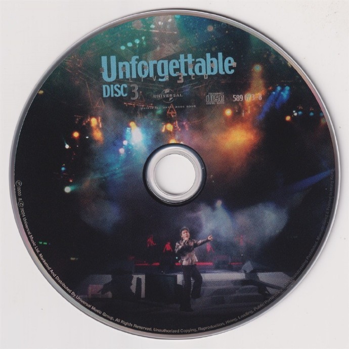 黄凯芹.2003-《Unforgettable演唱会3CD》2024环球红馆40复刻系列[WAV+CUE]